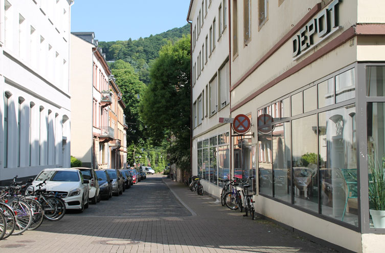 Blick in die Bienenstraße